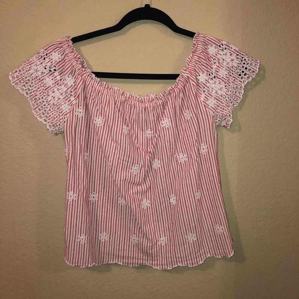 Off the shoulder top